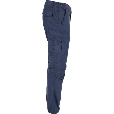 Pantaloni de intervenție bleumarin LAHTI PRO tip Canvas cu întărituri poliester 600D și croială slim fit