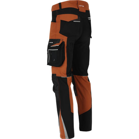 Pantaloni de lucru slim-fit super-elastici LAHTI PRO pentru bărbați, material rezistent, standard EN14387