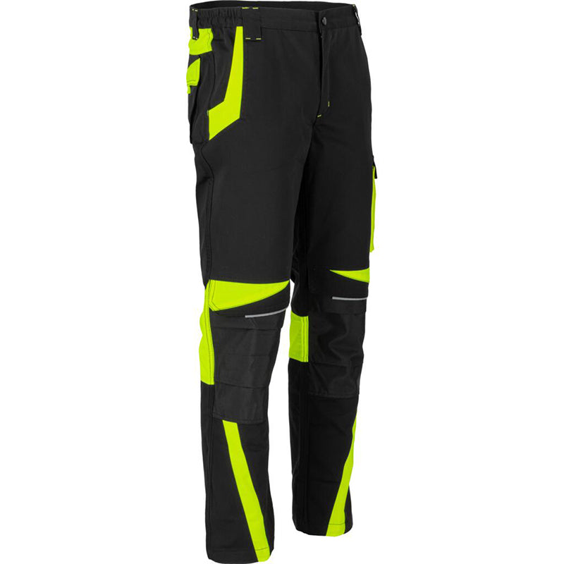 Pantaloni de lucru cu inserții contrastante vizibile Lahti Pro