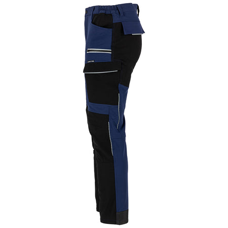 Pantaloni de lucru slim fit flexibili bleumarin LAHTI PRO