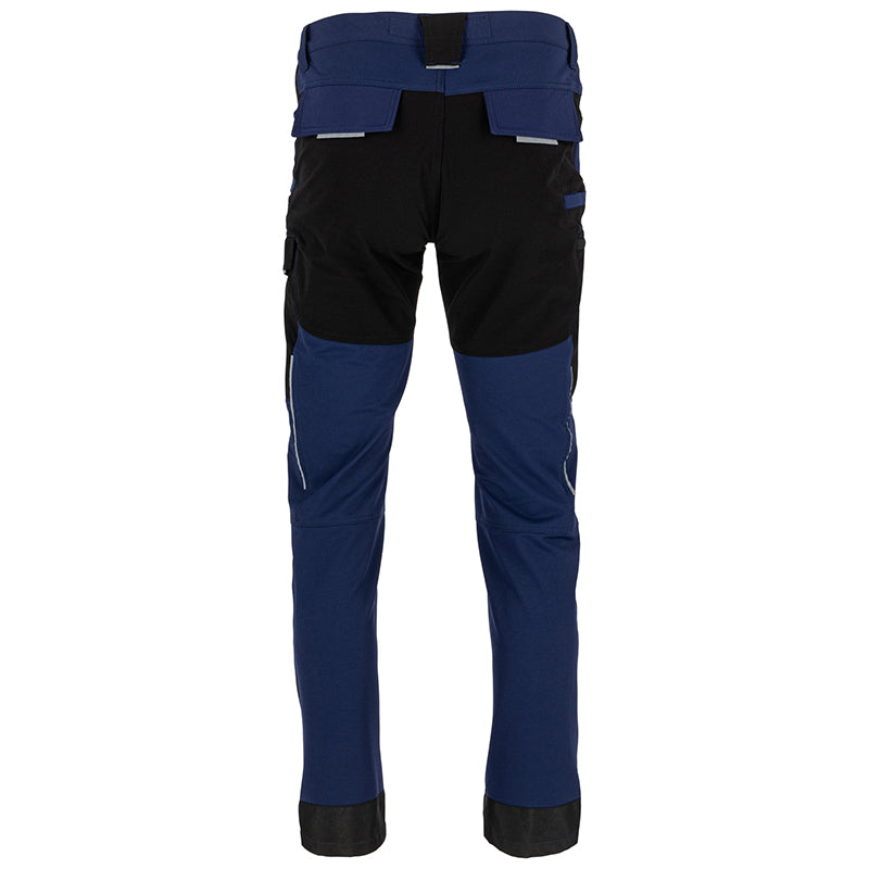 Pantaloni de lucru slim fit flexibili bleumarin LAHTI PRO