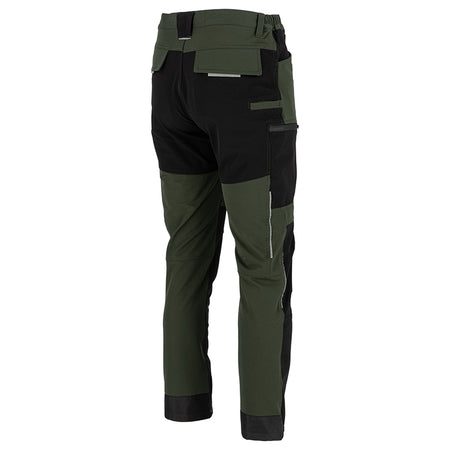 Pantaloni de lucru slim fit flexibili elastic - LAHTI PRO, kaki