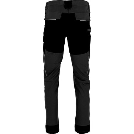 Pantaloni de lucru slim fit, elastici, gri – Lahti Pro
