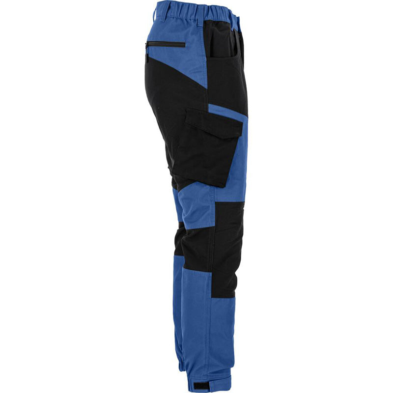 Pantaloni flexibili de lucru LAHTI PRO cod L405560x cu material tip Canvas și buzunare multiple