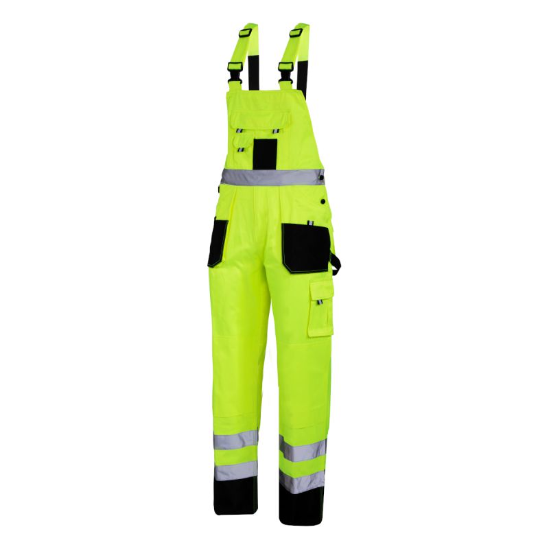 Salopetă reflectorizantă întărită LAHTI PRO clasa 2, bumbac poliester