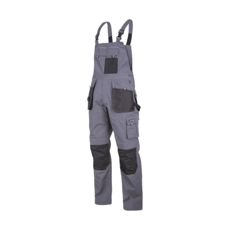 Salopetă de lucru groasă gri LAHTI PRO, material rezistent