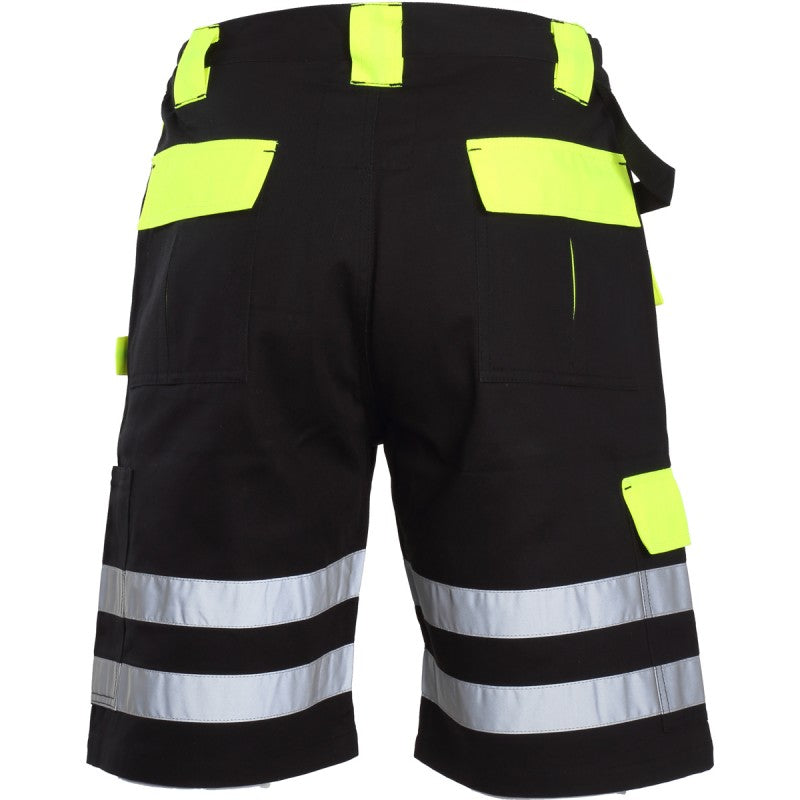 Pantaloni scurți cu reflectorizant LAHTI PRO pentru protecție, 100% bumbac