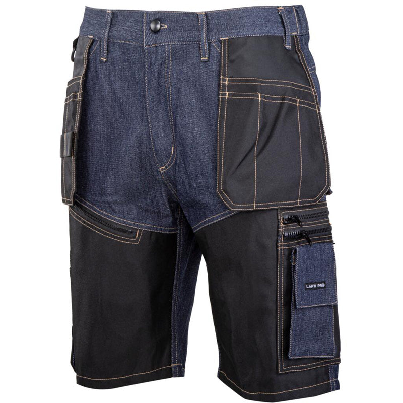 Pantaloni de lucru tip blugi scurți cu întăritură LAHTI PRO