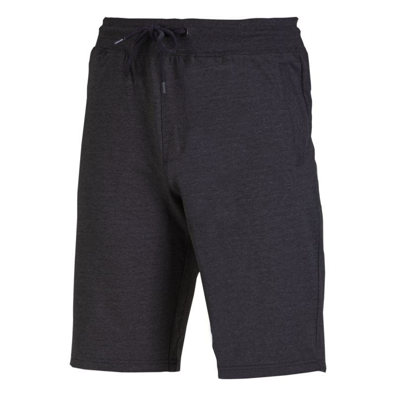 Pantaloni scurți de trening negri LAHTI PRO, material French terry, 60% bumbac, standard EN ISO 13688, cod furnizor