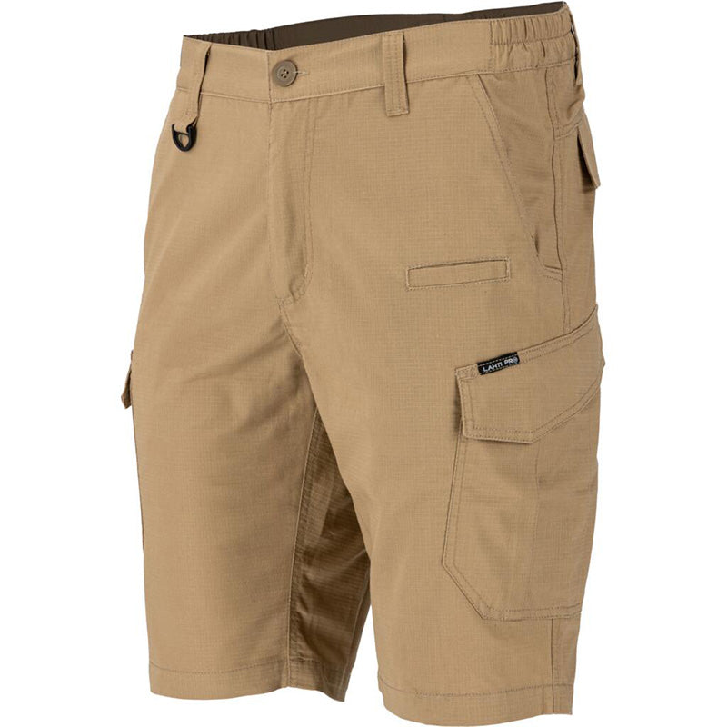 Pantaloni scurți slim fit bej pentru lucru Lahti Pro