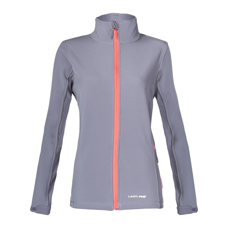Jachetă elastică damă gri softshell impermeabilă LAHTI PRO