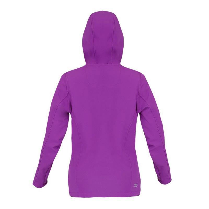 Jachetă elastică softshell cu glugă pentru damă, violet, LAHTI PRO
