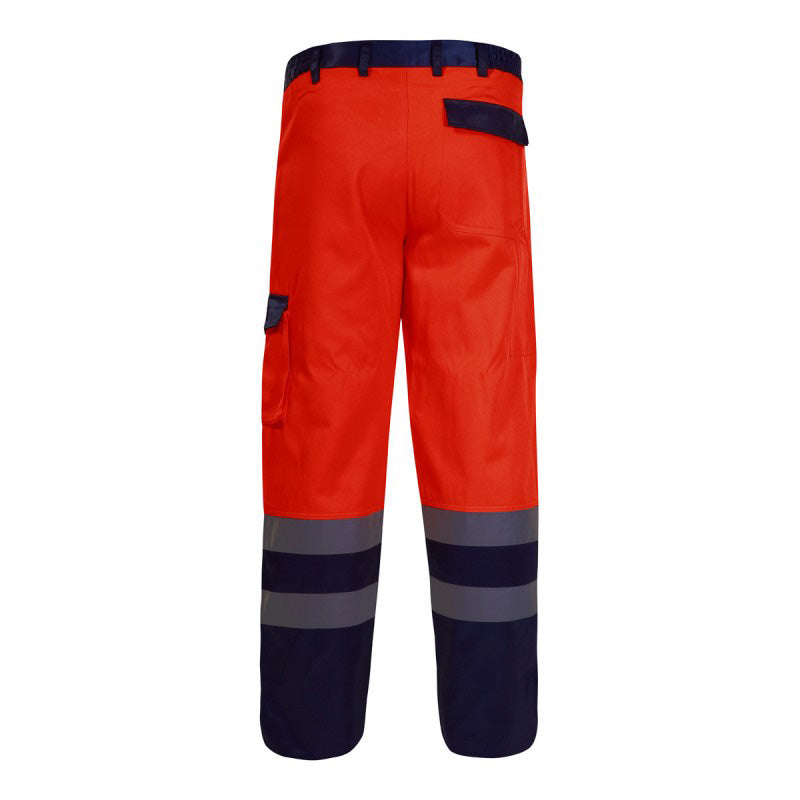 Pantaloni reflectorizanți LAHTI PRO vizibilitate ridicată normă EN ISO 20471 Portocaliu
