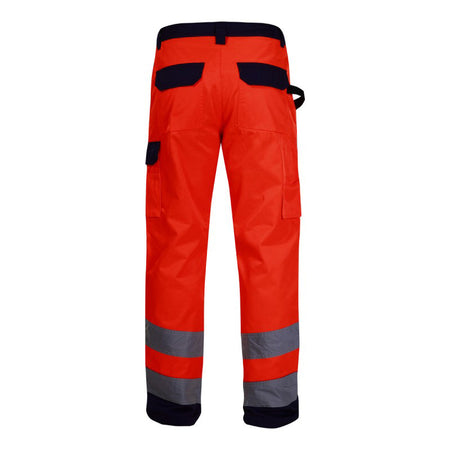 Pantalon reflectorizant premium LAHTI PRO, vizibilitate ridicată, EN ISO 20471 Portocaliu