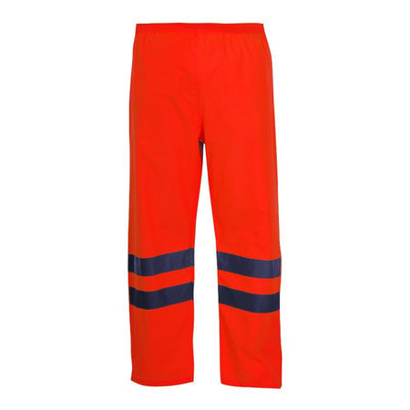 Pantaloni reflectorizanți impermeabili LAHTI PRO pentru muncă Portocaliu