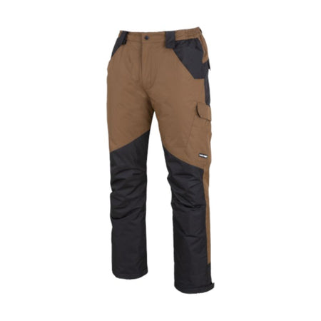 Pantaloni multifuncționali cu bretele impermeabili maro LAHTI PRO