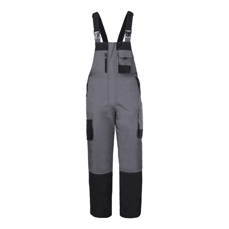 Salopetă de lucru căptușită groasă LAHTI PRO, material impermeabil rip-stop, 7 buzunare, EN ISO 13688