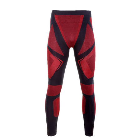 Pantaloni de corp termoactivi LAHTI PRO, protecție termică, negru-roșu