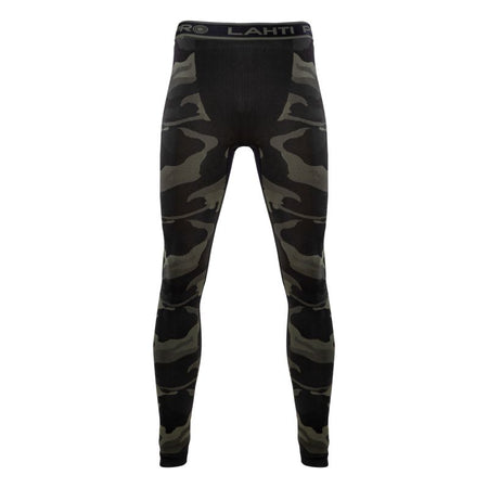Pantaloni de corp termoactivi cu model camuflaj LAHTI PRO cod furnizor - material elastic, absorbție umezeală, standard EN ISO 13688