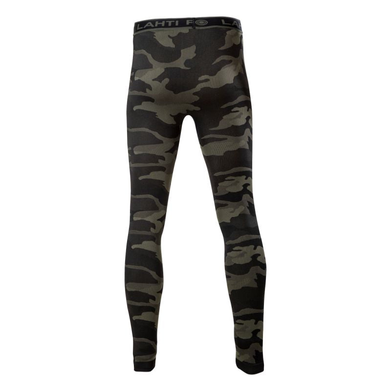 Pantaloni de corp termoactivi cu model camuflaj LAHTI PRO cod furnizor - material elastic, absorbție umezeală, standard EN ISO 13688