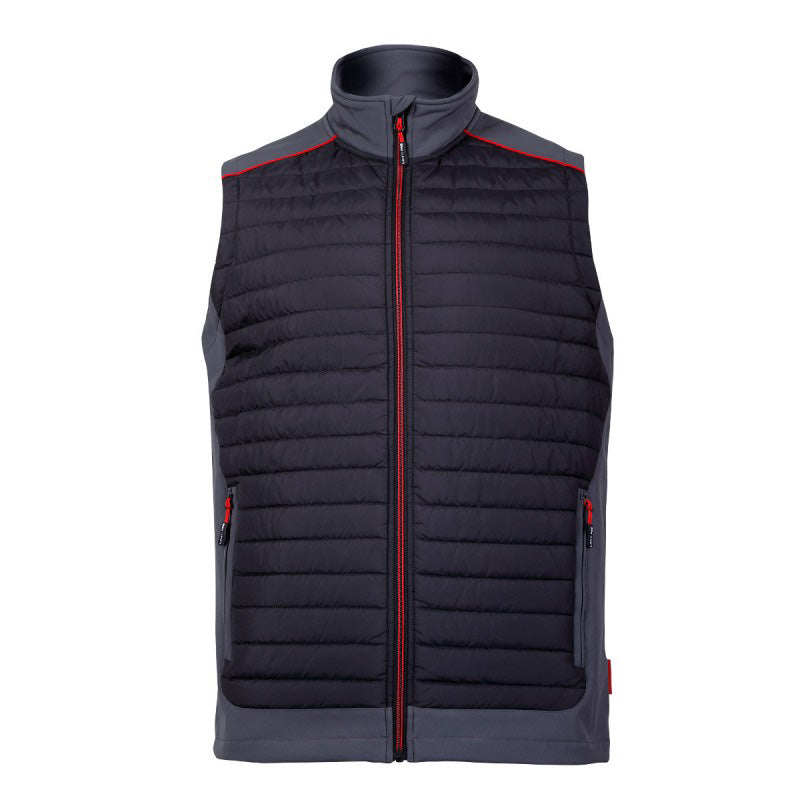 Vestă matlasată LAHTI PRO impermeabilă softshell pentru muncă