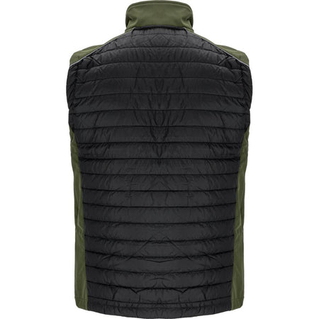 Vestă matlasată impermeabilă negru-kaki LAHTI PRO, protecție muncă