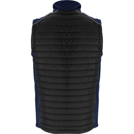 Vestă matlasată negru-bleumarin de protecție LAHTI PRO, bărbați, impermeabilă