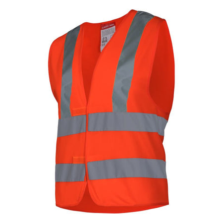 Vestă reflectorizantă cu patru benzi, poliester, LAHTI PRO
