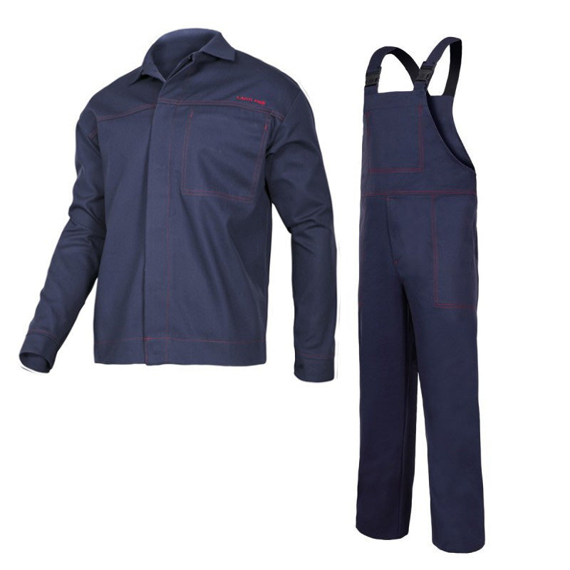 Costum sudură din bumbac ignifug LAHTI PRO, densitate 320 g/mp, pentru protecție la flăcări, cod furnizor