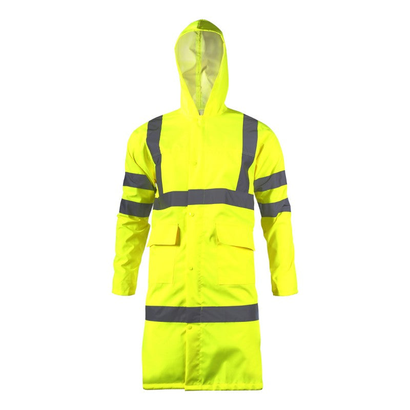 Pelerină ploaie reflectorizantă LAHTI PRO cu benzi vizibilitate ridicată Galben 2XL