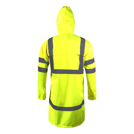 Pelerină ploaie reflectorizantă LAHTI PRO cu benzi vizibilitate ridicată Galben 2XL