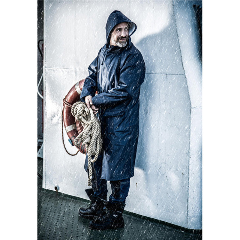 Pelerină ploaie cu nasturi și fermoar LAHTI PRO impermeabilă bărbați