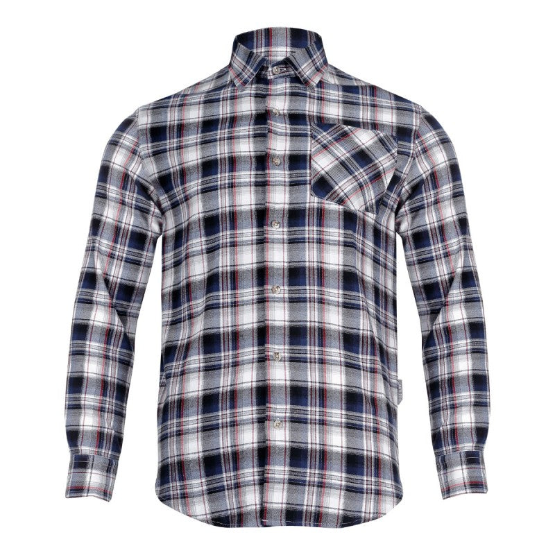 Cămașă flanel groasă cu carouri LAHTI PRO din bumbac 100% pentru protecție corporala