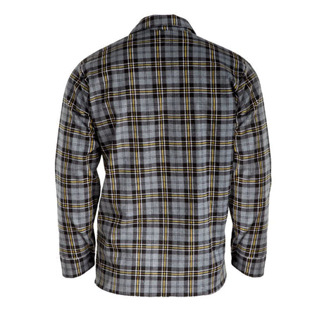 Cămașă flanel groasă cu carouri gri LAHTI PRO 100% bumbac EN ISO 13688 cod L4181001