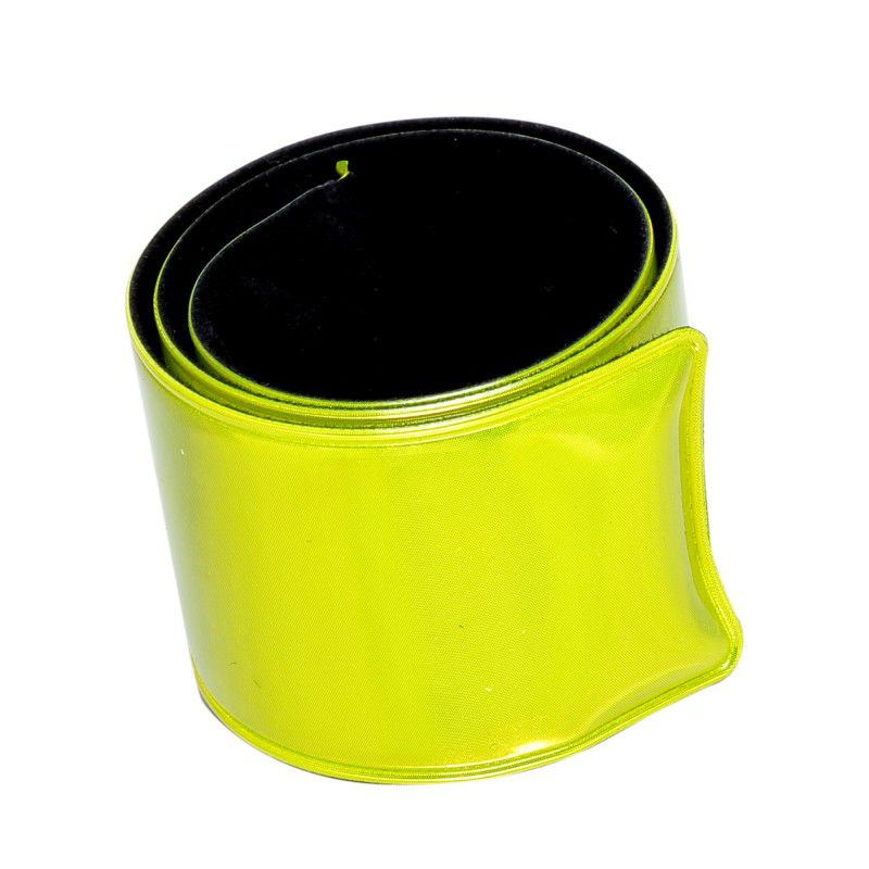 Bandă reflectorizantă elastică 30×340 mm galben LAHTI PRO L9010100