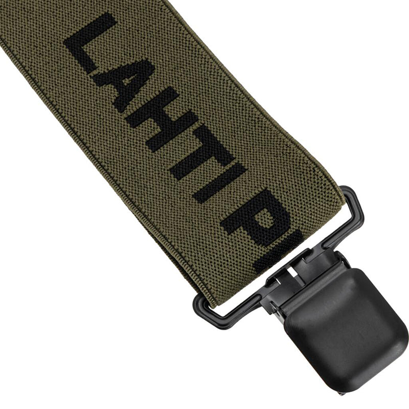 Bretele adiționale pentru salopetă kaki reglabile, cu cleme metalice LAHTI PRO L9021200