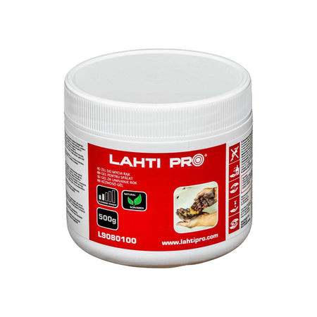Gel curățare mâini profesional LAHTI PRO pentru murdărie puternică și dozator