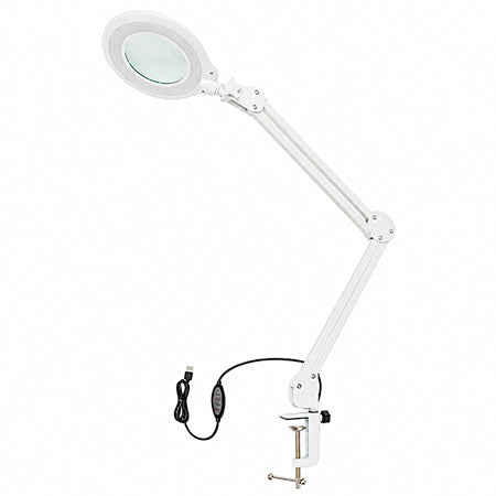 Lampă LED de 12 W cu lupă de 3 dioptrii și braț reglabil Velamp LE006