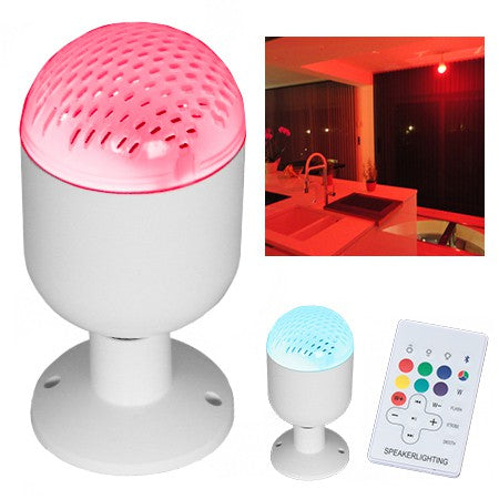 Bec LED E27 RGB 5W cu difuzor Bluetooth și telecomandă Ibiza Light LED-SOUND