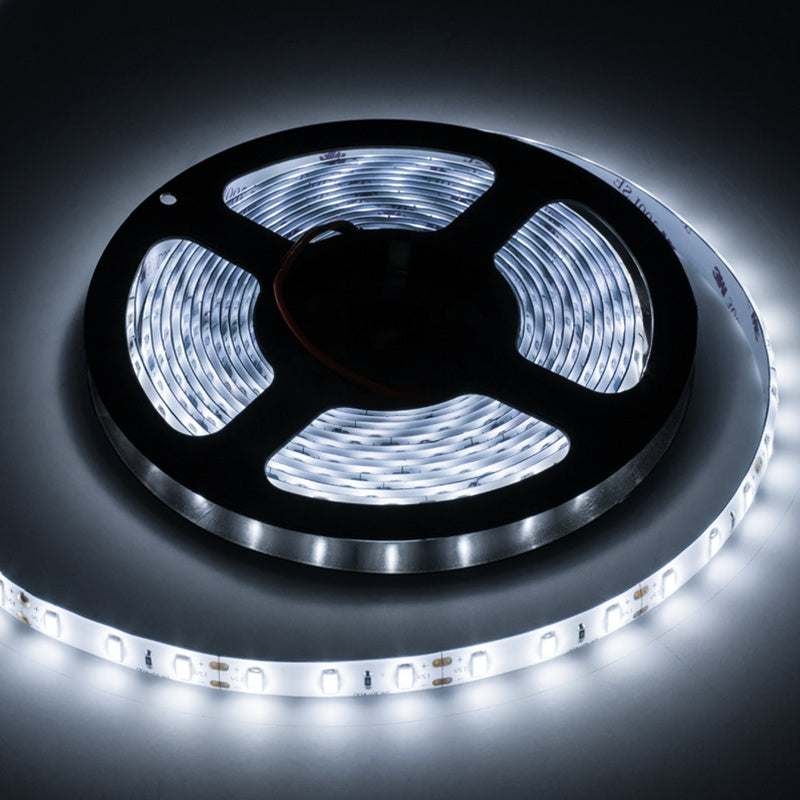 Bandă LED de 5 m SMD 5630 și IP65 cu lumină alb rece Rebel LED0132-3