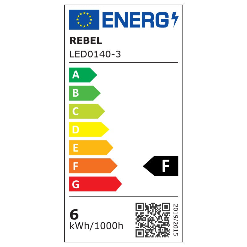 Bandă LED 5 m cu 300 LED-uri SMD 5050 alb rece IP20 Rebel LED0140-3