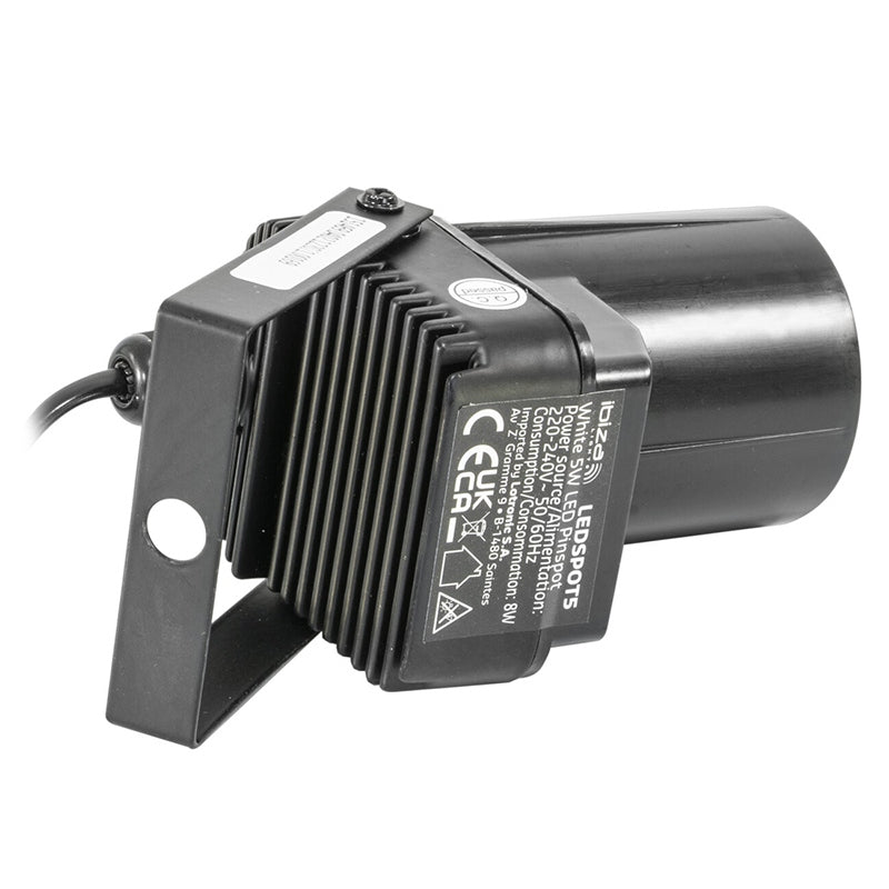 Proiector LED portabil 5W cu LED CREE, automat Ibiza Light LEDSPOT5