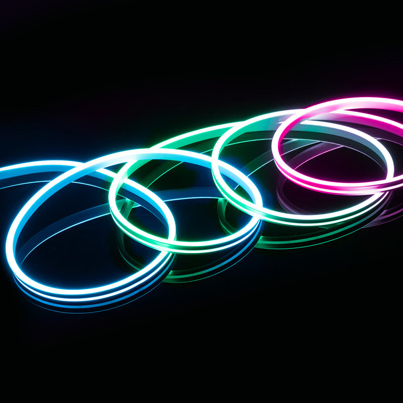 Bandă neonflex LED RGB, 5 m, IP65, flexibilă, 108 LED/m, Ibiza Light LLS500RGB-NEO