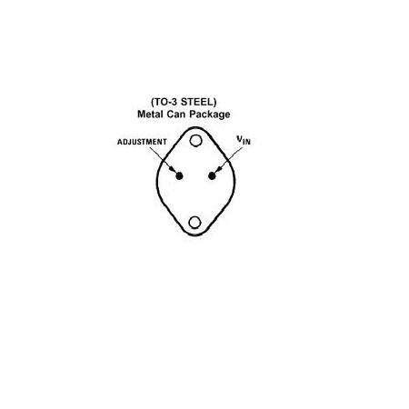 Regulator tensiune reglabil 3A cu 3 terminale TO3 LM350K