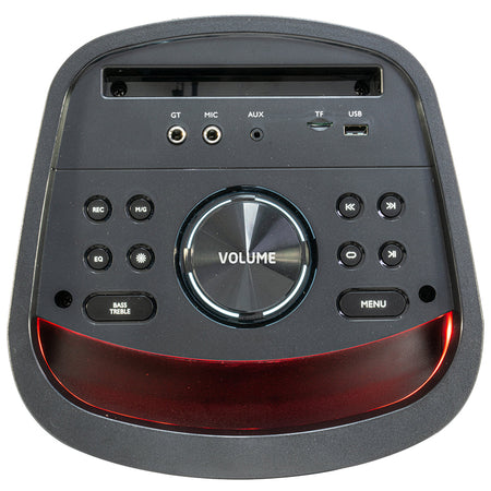 Boxă activă Bluetooth cu lumini, USB, microfon Ibiza Sound LOUNGE265