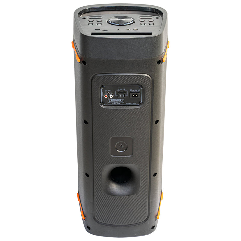 Boxă activă Bluetooth cu lumini, USB, microfon Ibiza Sound LOUNGE265