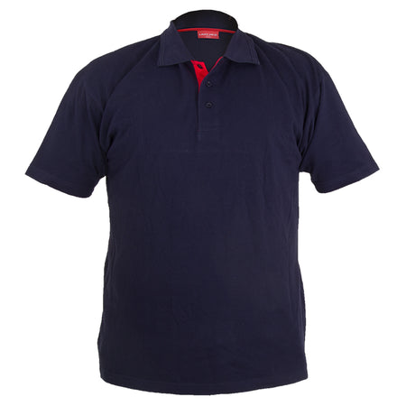 Tricou POLO din bumbac bleumarin LAHTI PRO cu nasturi, densitate 180 g/m², cod furnizor public