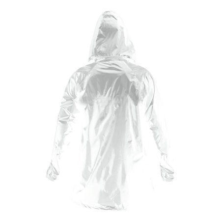 Pelerină ploaie cu nasturi, unisex, glugă reglabilă, polietilenă LAHTI PRO LPPP01U