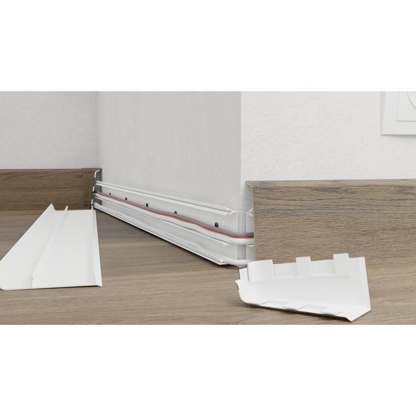 Plintă PVC Lima, profil modern 72mm x 2,5m pentru pardoseli, SALAG