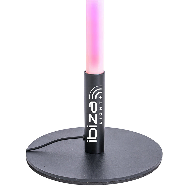 Suport metal pentru Magic Color Stick, 22 × 22 × 4 cm Ibiza Light MAGIC-BASE